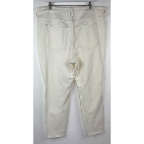 Good American Good Curve Skinny Crop Jeans 18 NWT - Picture 5 of 7